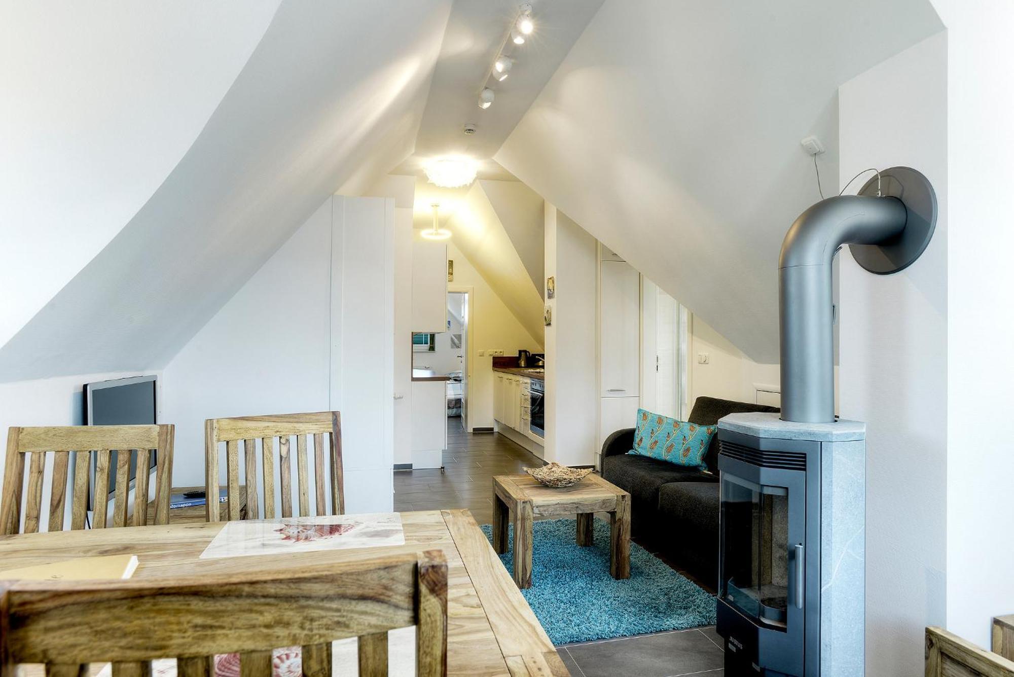 Villa Obendtied, Dg-Wohnung "Reet" Fw 6 Цингст Екстер'єр фото