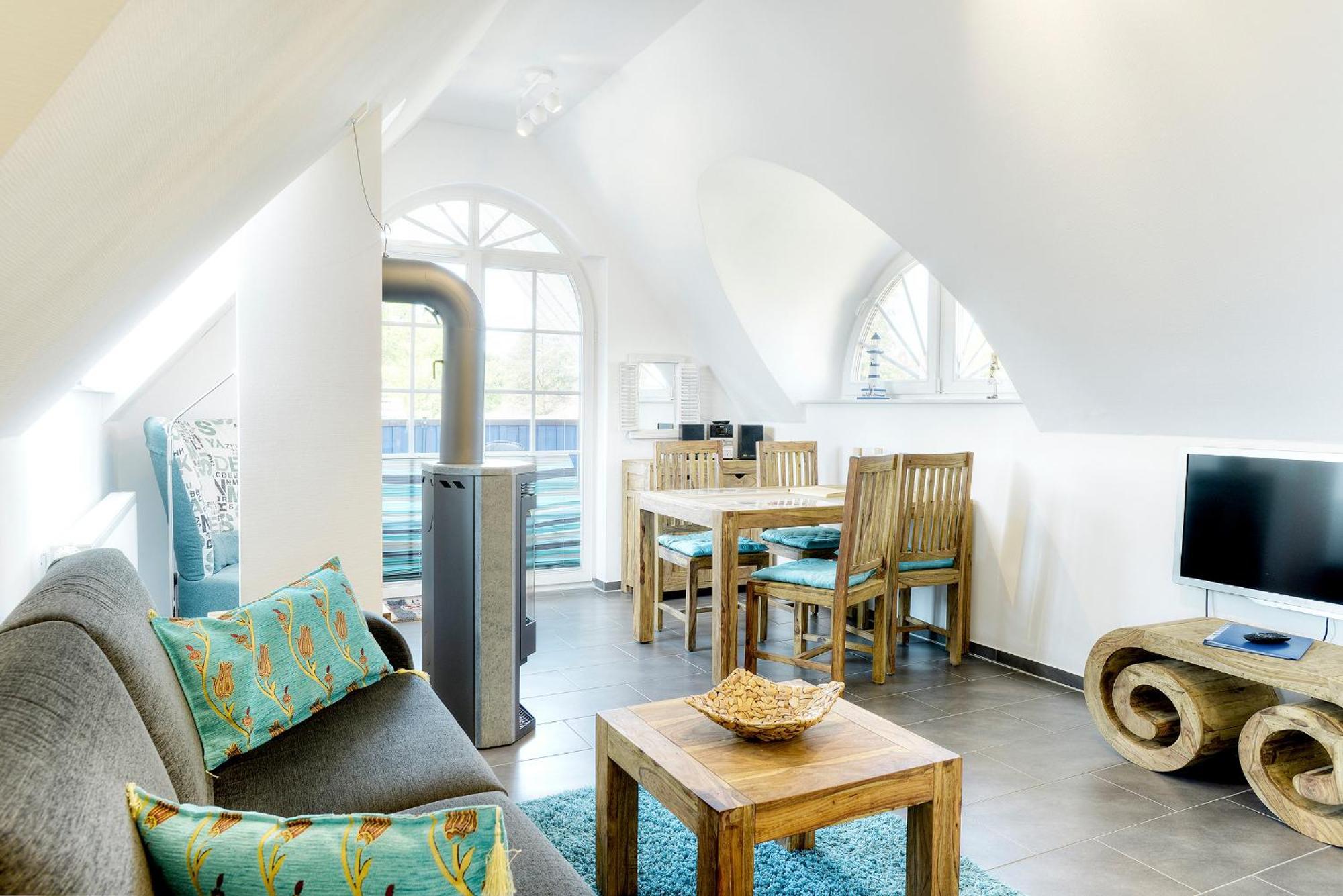 Villa Obendtied, Dg-Wohnung "Reet" Fw 6 Цингст Екстер'єр фото